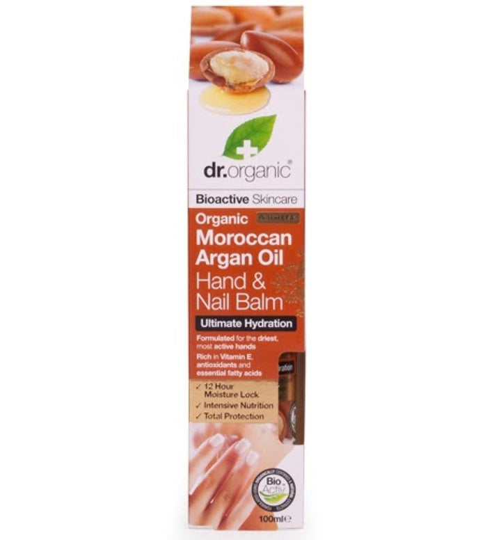 DR ORGANIC Argan Oil Hand & Nail Balm 100 Ml