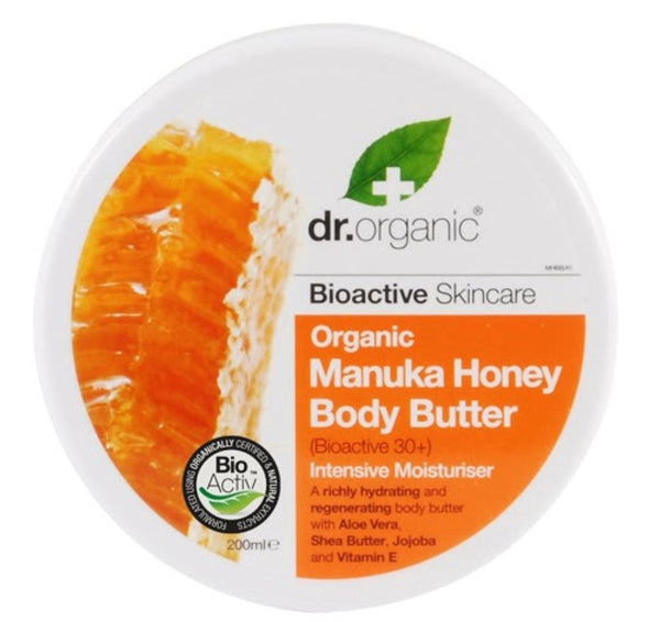 DR ORGANIC Manuka Honey Body Butter 200 Ml