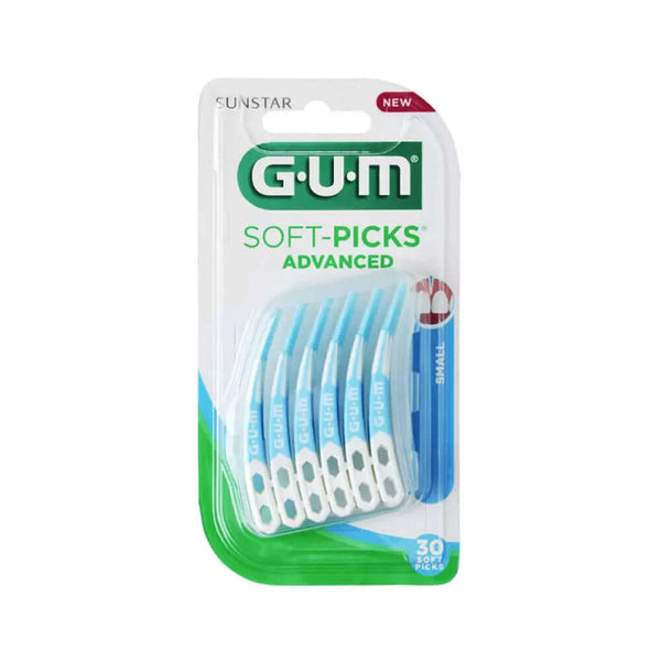 G.U.M. 649 Soft Picks Advanced Small 30Pcs