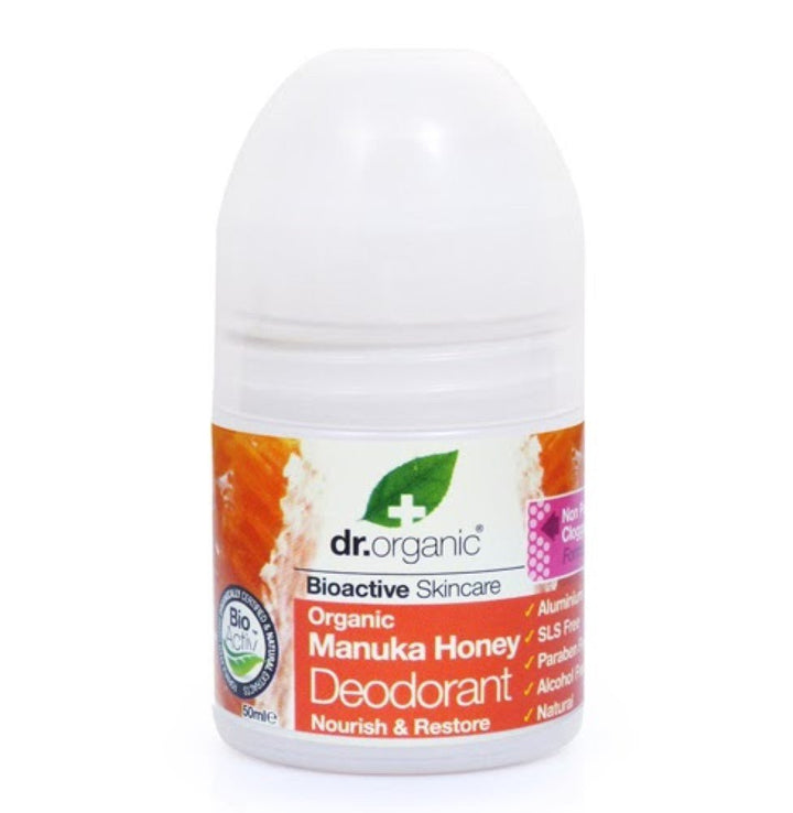 DR ORGANIC Manuka Honey Deodorant 50 Ml