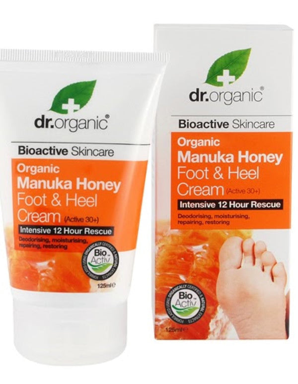 DR ORGANIC Manuka Honey Foot Cream 125 Ml