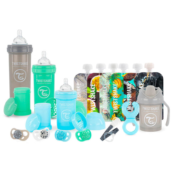 TWISTSHAKE Bottle Bundle For Boys (Blue/Green/Grey) Promo Pack