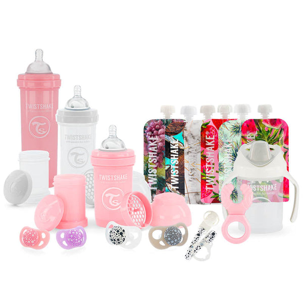 TWISTSHAKE Bottle Bundle For Girls (Pink/Purple/White) Promo Pack