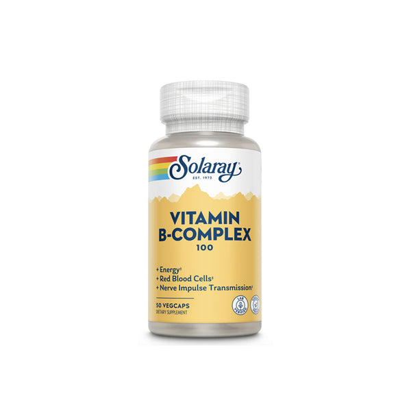 SOLARAY B-Complex 100 with Aloe Vera 50comp