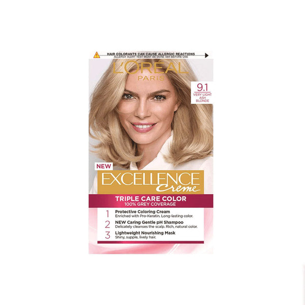 EXCELLENCE Very Light Ash Blond 9.1