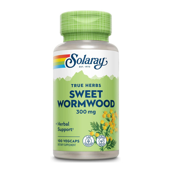 SOLARAY Sweet Wormwood Whole Aerial 300 mg 100 VegCaps