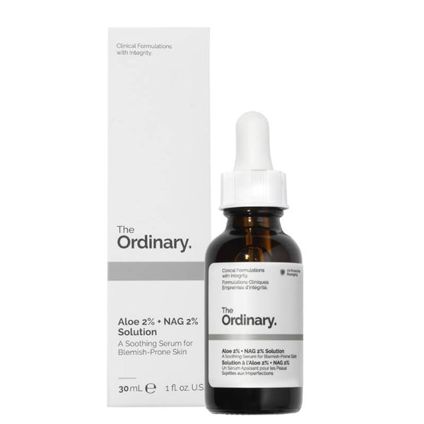 THE ORDINARY ALOE 2% + NAG 2% Solution for Post-Acne Marks 30ML