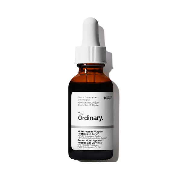 THE ORDINARY Multi-Peptide + Copper Peptides 1% Serum For Wrinkles And Skin Elasticity 30ML