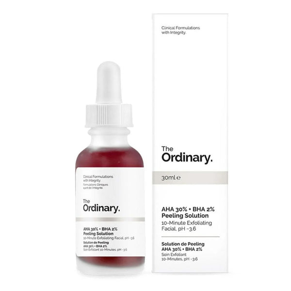 THE ORDINARY AHA 30% + BHA 2% Peeling Solution for brightening 30ml