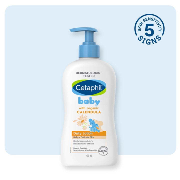 CETAPHIL BABY CALENDULA DAILY LOTION 400ML PUMP