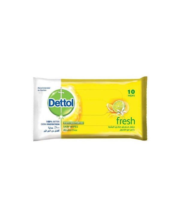 DETTOL Wipes Fresh 10S