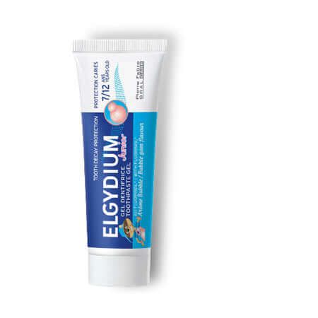 ELGYDIUM Junior Bubble Gum Toothpaste 50ML