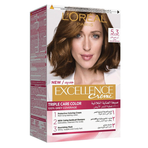 EXCELLENCE Creme 5.3 Golden Light Brown