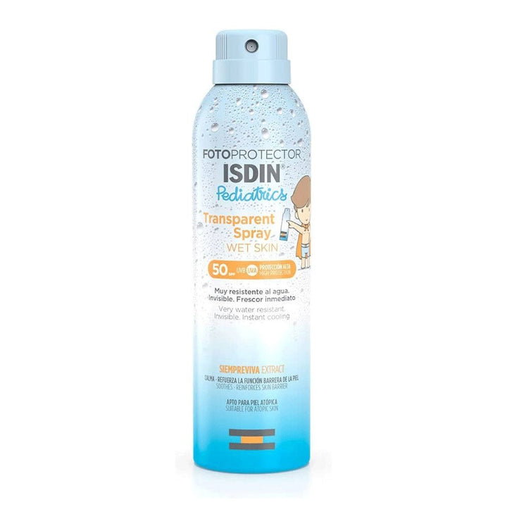 ISDIN Fotoprotector Pediatrics Wet Skin Transparent Spray 50+ 250ml