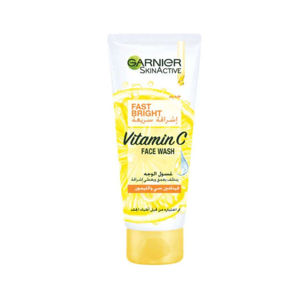 GARNIER Fast Bright Vitamin C Brightening Face Wash (100ml)