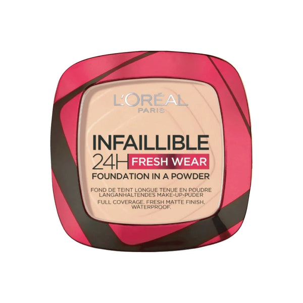 L'OREAL PARIS Makeup Infallible Fresh Wear Foundation In A Powder, Up To 24H Wear 40 Cashmere