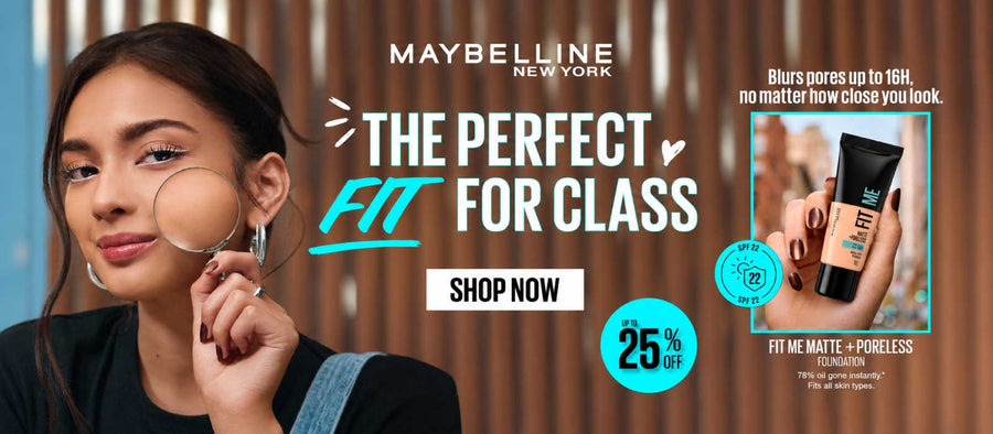Maybelline Fit Me Matte and Poreless foundation at Nexus Care Lebanon