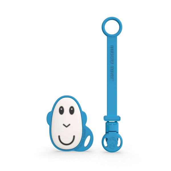 MATCHSTICK MONKEY Flat Face Teether & Soother Clip