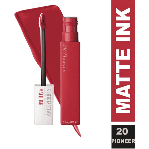 MAYBELLINE New York Super Stay Matte Ink Liquid Long Lasting Lipstick - Pioneer