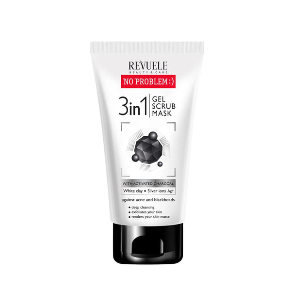 REVUELE No Problem 3 in 1 Gel, Scrub, Mask 150 ml