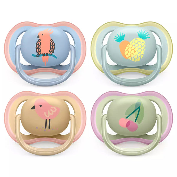 AVENT 2 Ultrra Air design Soothers 0-6m - Mix