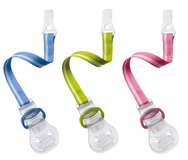 AVENT Soother Clip - Available in Pink, Blue and Green