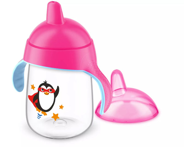 AVENT Sip, No Drip Cup 260ml 12m+ Pink