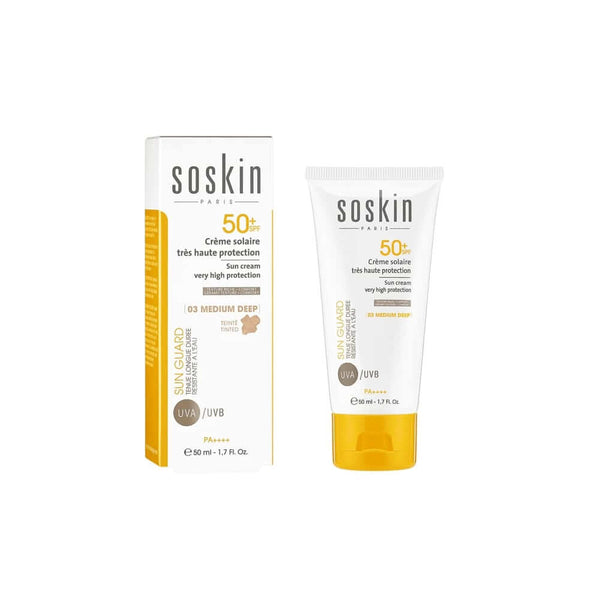 SOSKIN Tinted Sunscreen Spf 50+ Medium (03)