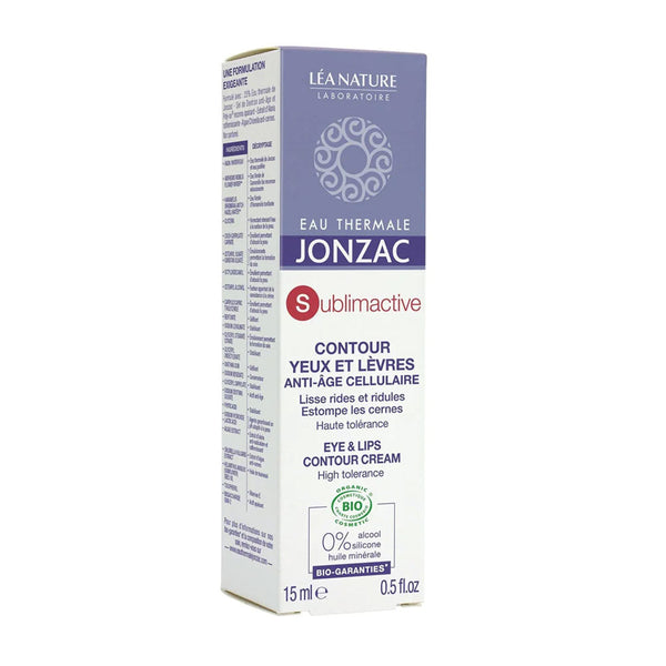 JONZAC Sublimactive Eye & Lips Contour Cream 15ml