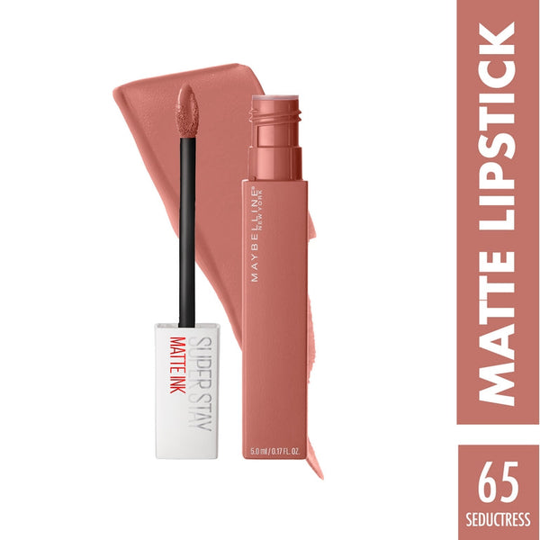 MAYBELLINE New York Super Stay Matte Ink Liquid Long Lasting Lipstick - Seductress