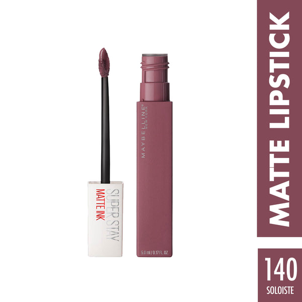 MAYBELLINE New York Super Stay Matte Ink Liquid Long Lasting Lipstick - Soloist