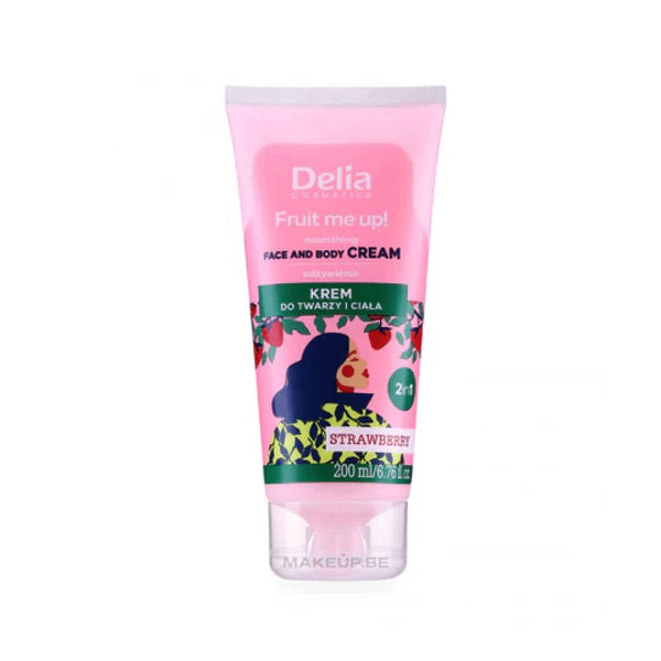 DELIA Strawberry Face And Body Cream