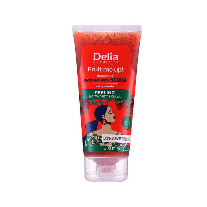 DELIA Strawberry Face And Body Scrub