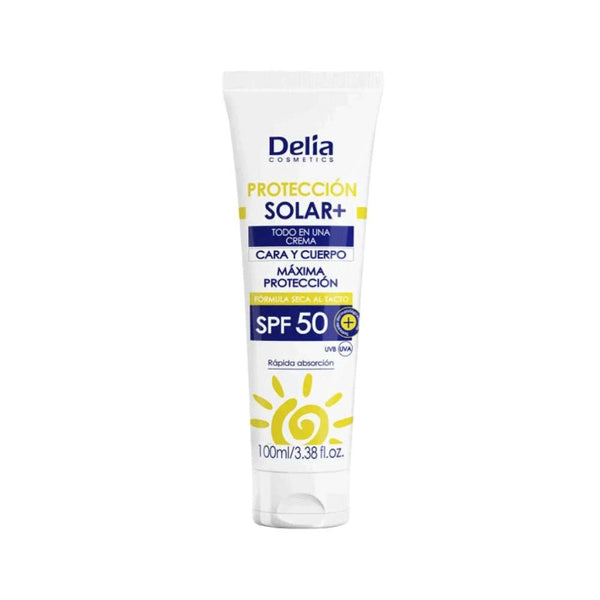 DELIA Sun Protection Face Cream Spf 50