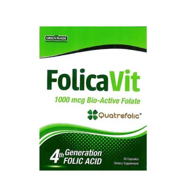 GREENMADE Folicavit Quatrefolic 30CP