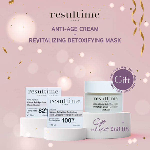 RESULTIME Anti Age Cream + Revitalizing Detoxifying Mask