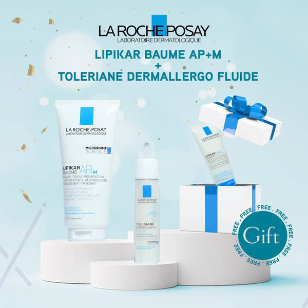 LA ROCHE-POSAY Lipikar Baume AP+M + Toleriane Dermallergo Fluide