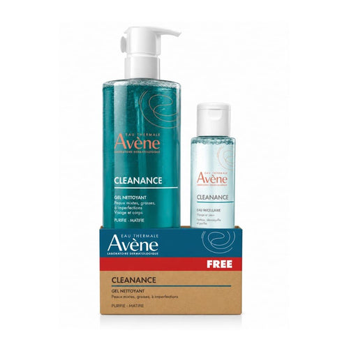 Buy Avène Cleanance cleansing gel & get a FREE 100ml Cleanance micellar water