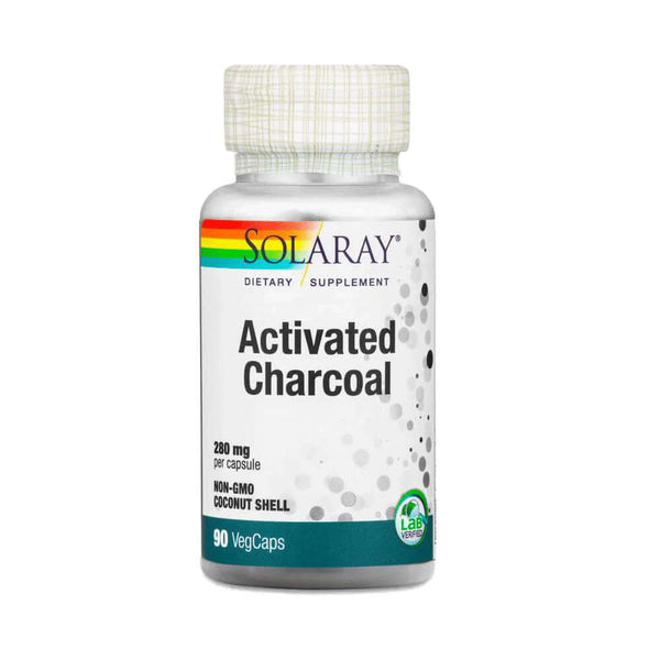 SOLARAY Activated Charcoal 280mg