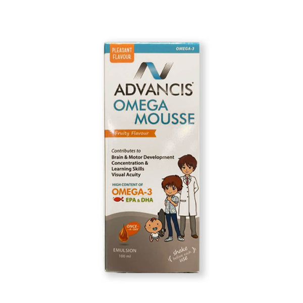 ADVANCIS Omega Mousse Fruity Flav 100ml