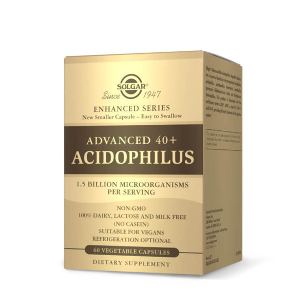 SOLGAR Advanced 40+ Acidophilus 60 Vegetables Caps