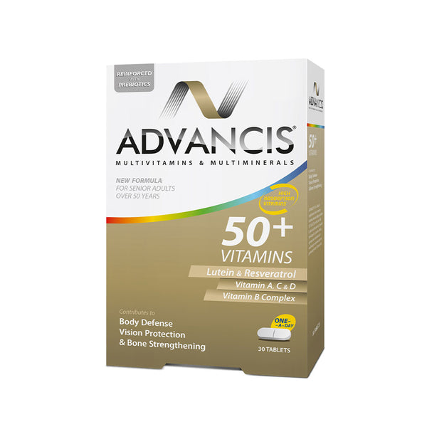 ADVANCIS 50+ Vitamins 30 Tablets