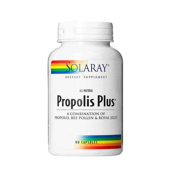 SOLARAY All Natural Propolis Plus - Propolis, Bee Pollen & Royal Jelly