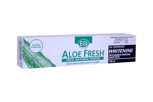 ESI Aloefresh Whitening Charcoal Gel