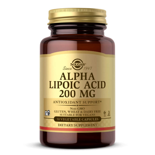 SOLGAR Alpha Lipoic Acid 200 Mg