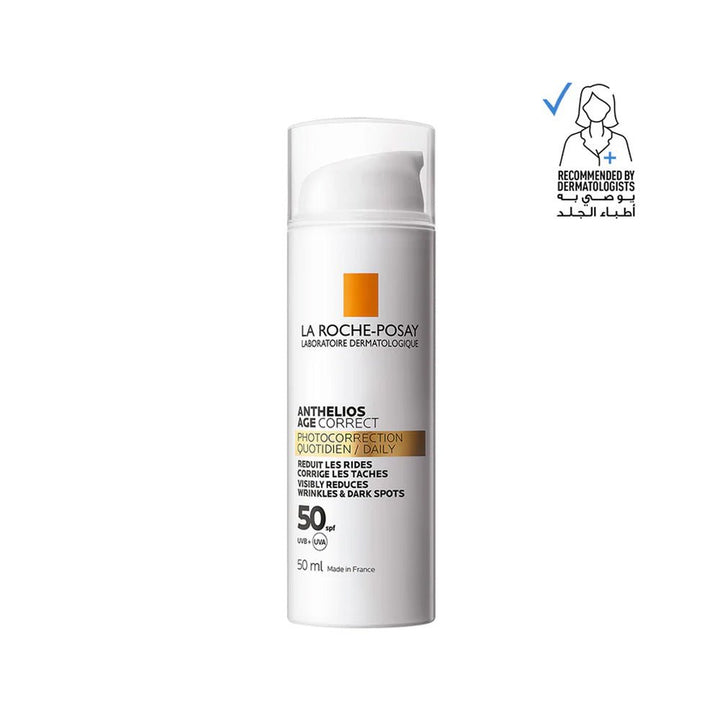 LA ROCHE - POSAY Anthelios Age Correct SPF50 Anti Ageing Invisible Sunscreen with Niacinamide 50ml