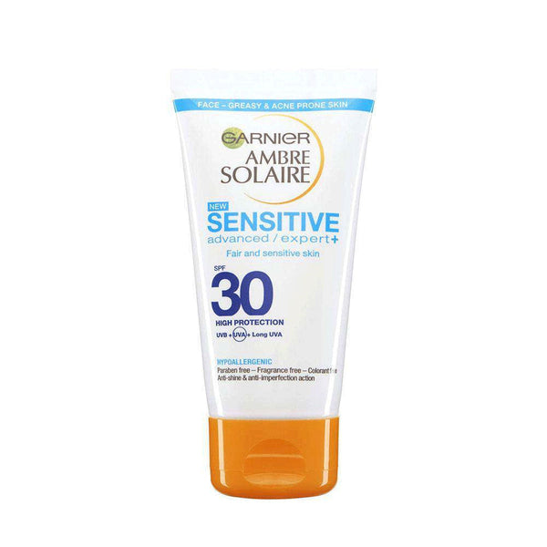 GARNIER Ambre Solaire Sensitive Advanced Anti Imperfection Protection Cream Spf 30 50ml