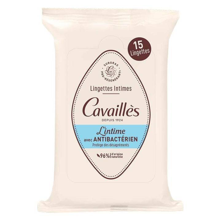 CAVAILLES Lingettes Intimes x15