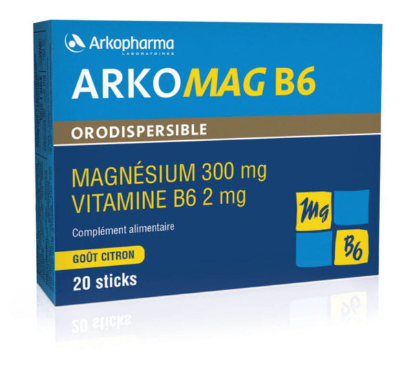 ARKOPHARMA Arkovital® Magnesium/Vitamin B6 20sticks