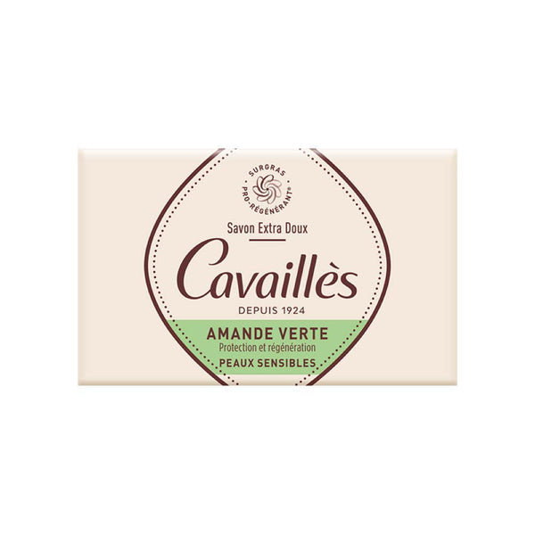 CAVAILLES Savon Extra Doux Amande Verte 150G